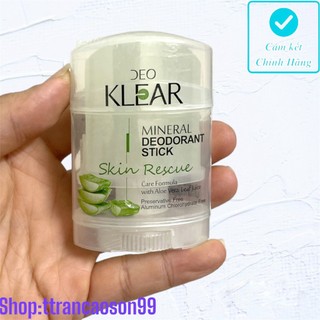(Chính Hãng)Lăn khử mùi đá khoáng Deo KLEAR Thái Lan