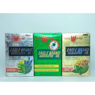 Dầu gió xanh Eagle Brand con Ó chai 24ml va 3ml