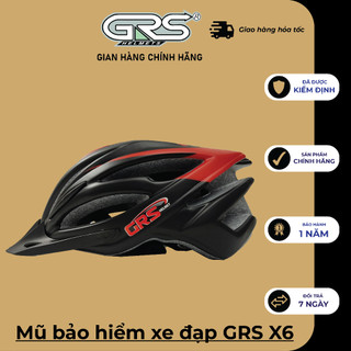 Mũ bảo hiểm xe đạp GRS X6 - nhiều màu