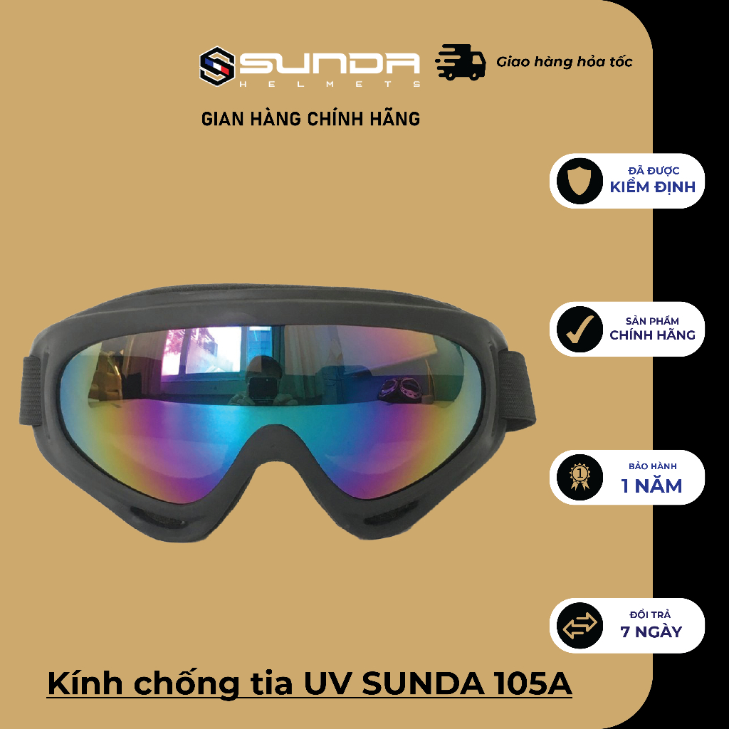 Kính chống tia UV SUNDA 105A