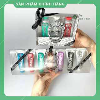 [Chính hãng Ý] Kem đánh răng Marvis 25ml set mini