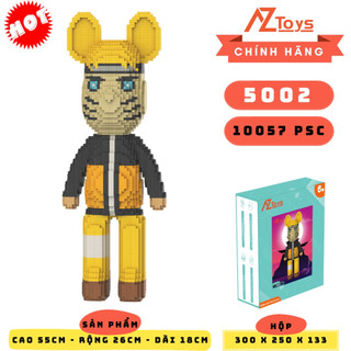Mô hình lắp ráp xếp hình Gấu bearbrick 55cm các mã Hãng AZtoys . đồ chơi anime hoạt hình các nhân vật - Mã 5002