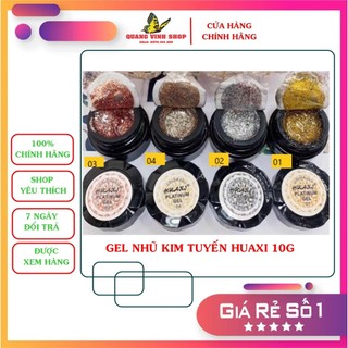Gel nhũ kim tuyến metan huaxi