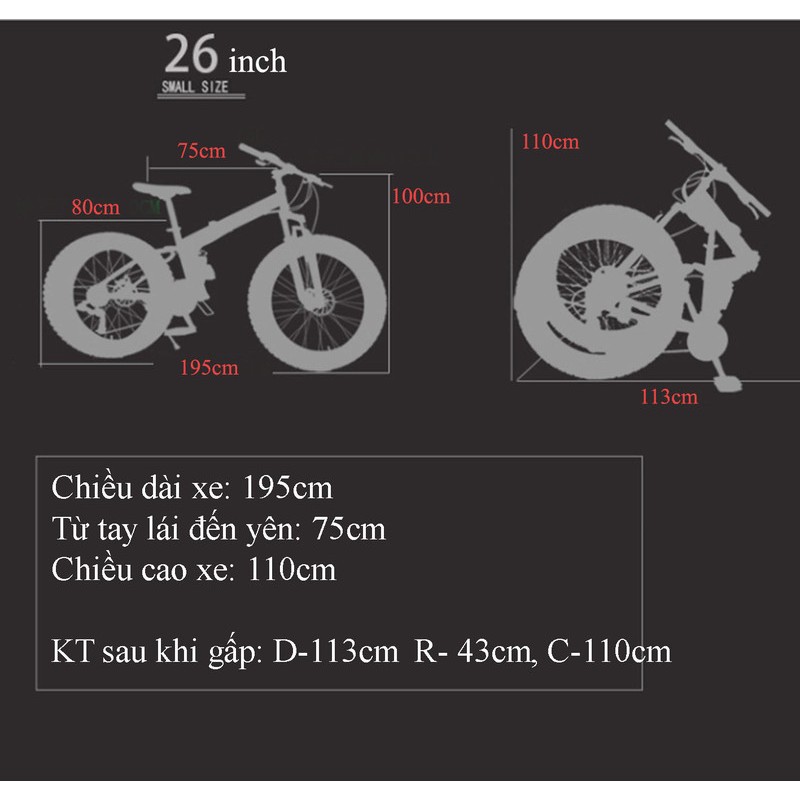 Xe đạp thể thao bánh béo BNQ-MTB