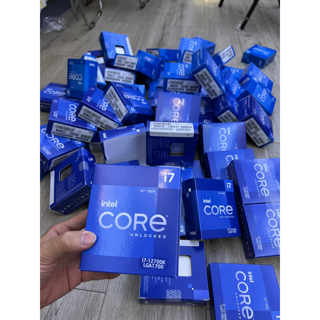 CPU INTEL CORE i7 13700, i7 13700F, i7 13700KF, i7 13700K BOX Công Ty bảo hành 36th