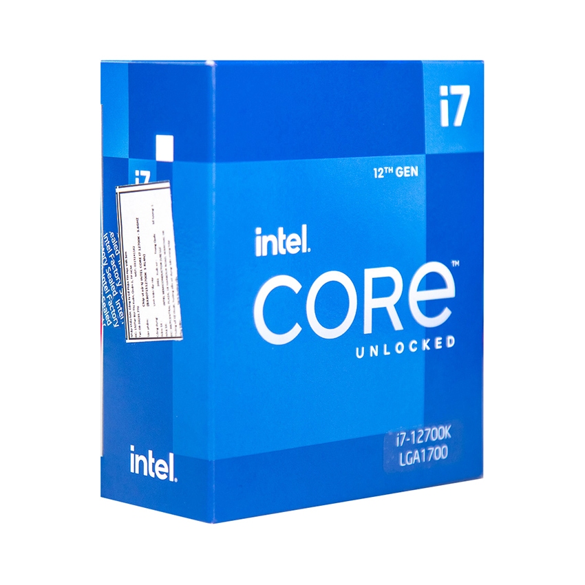 CPU INTEL CORE i7 13700, i7 13700F, i7 13700KF, i7 13700K BOX Công Ty bảo hành 36th