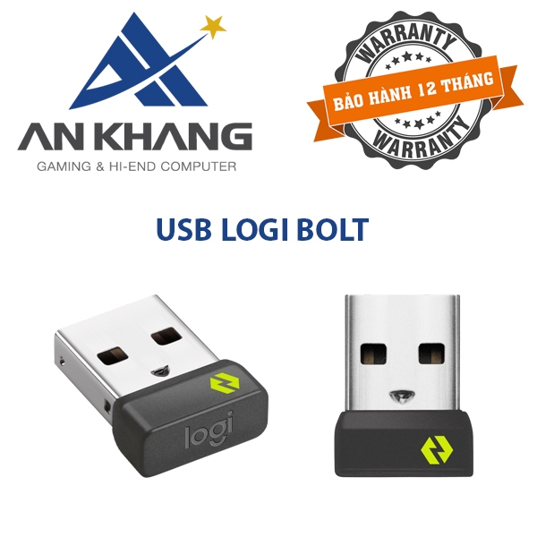 Đầu thu Logitech Usb Logi Bolt - Hàng Chính Hãng