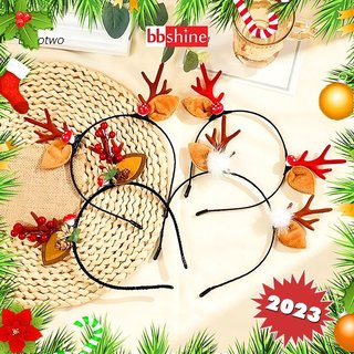 Cài tóc Noel sừng tuần lộc xinh xắn BBShine, Băng đô Giáng sinh đơn giản phù hợp cho mọi lứa tuổi – NOEL014