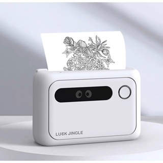 Máy in Luck Jingle, in đơn hàng TMĐT đa năng khổ to 75mm qua Bluetooth