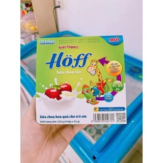 SỮA CHUA HOFF ĐỦ VỊ CHO BÉ 6+ TRỞ LÊN