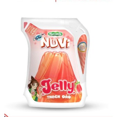 Túi nuvi Jelly 110ml trái cây thạch đào/ thạch nho
