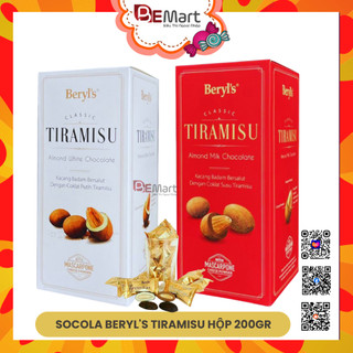 SOCOLA TIRAMISU HẠNH NHÂN BERYL'S 65g/100g/200g