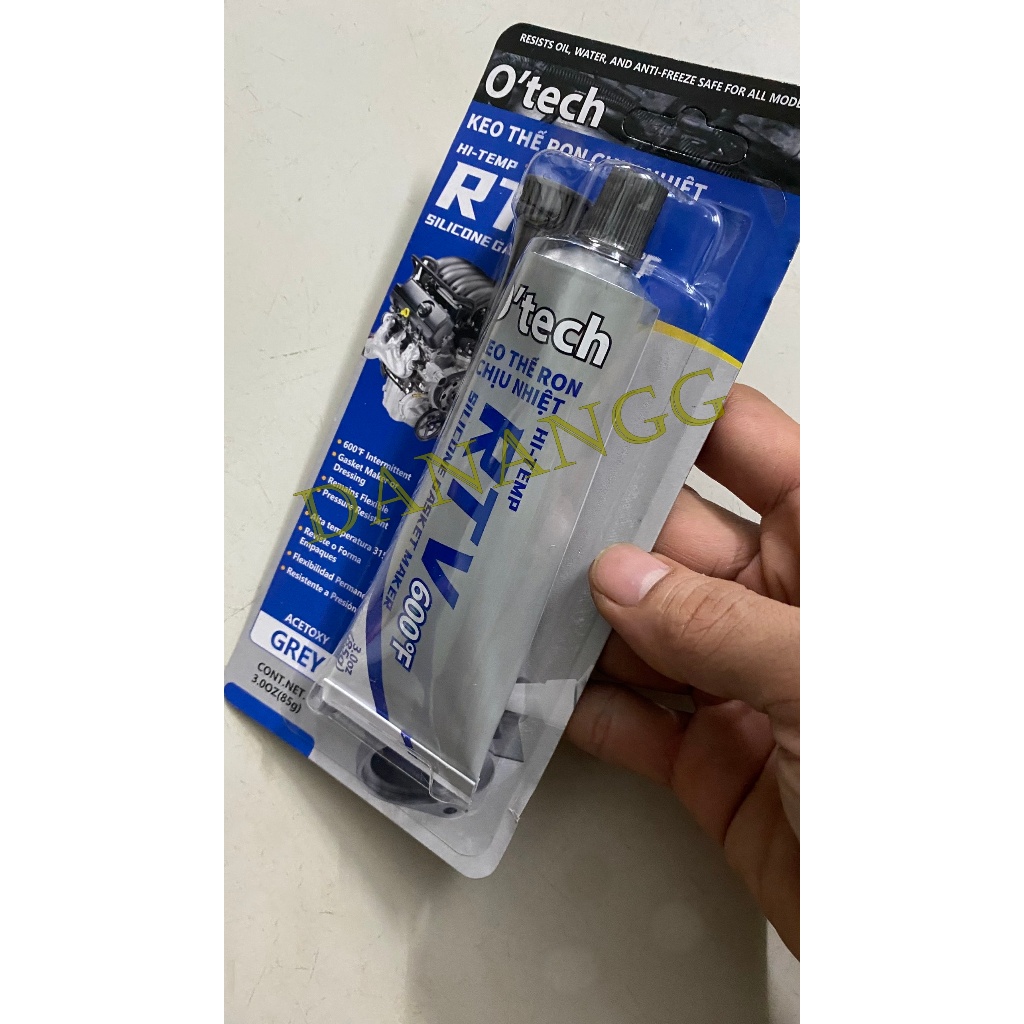 keo dán gioăng chịu nhiệt độ cao màu xám 600 độ F