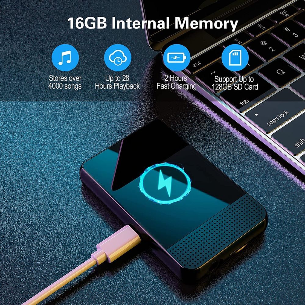 Máy nghe nhạc MP3 MP4 Bluetooth RUIZU M16 32GB - Chính hãng phân phối