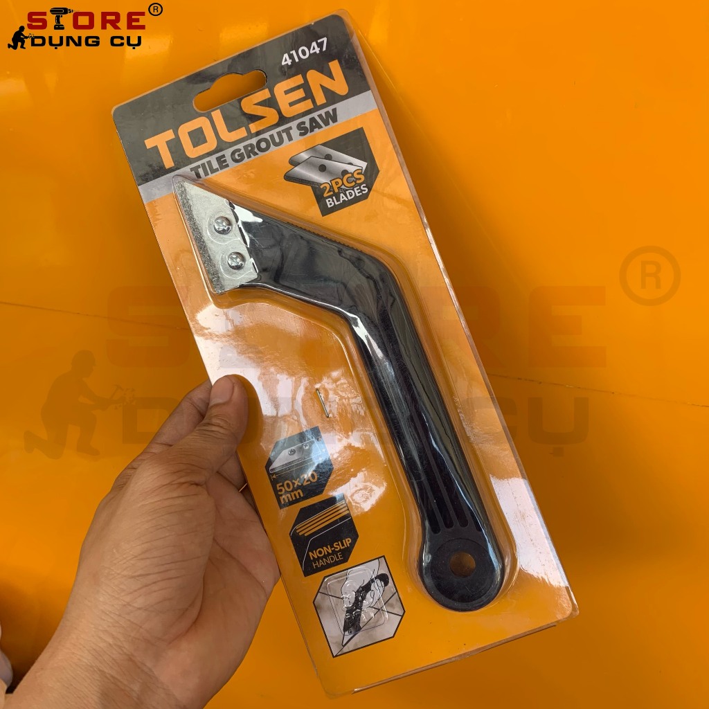 Dao cạo kẻ chỉ ron gạch men Tolsen 41047  Cưa sủi cầm tay