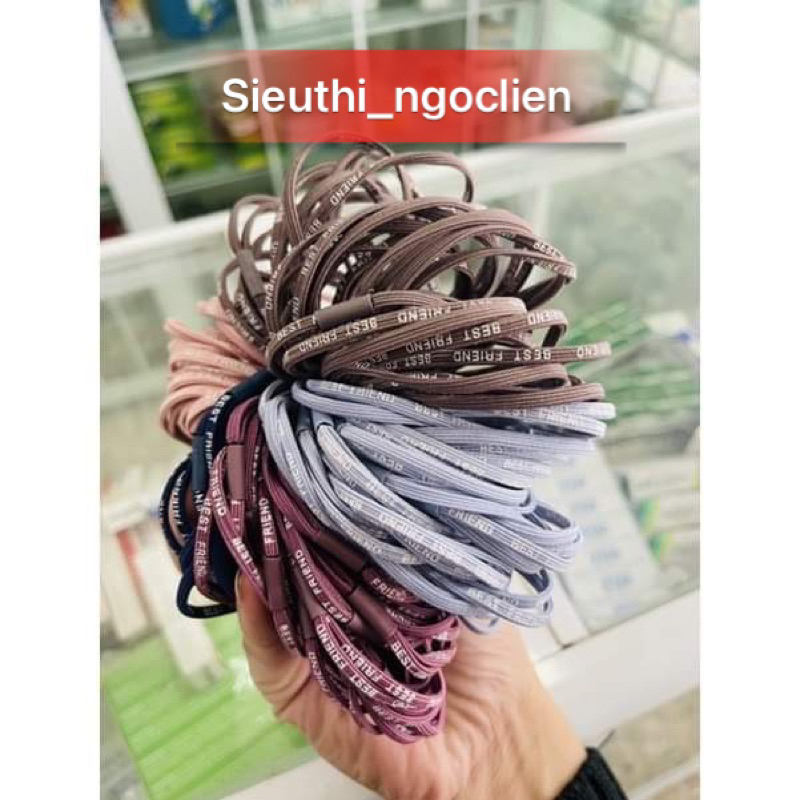 Chun Buộc Tóc Nhiều Màu Chắc Chắn [ Mẫu Mới ]