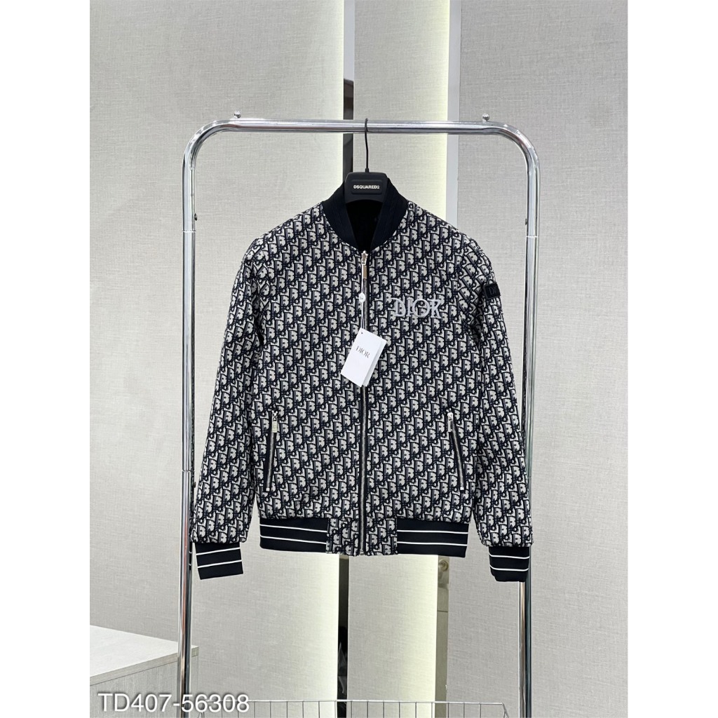 Áo Khoác Bomber DIO Logo Thêu Cực Net - Áo Nỉ Bomber DIO Logo Siêu Hot