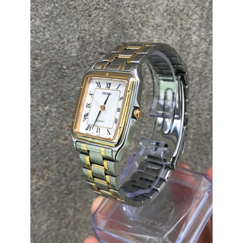 Đồng hồ NAM SEIKO LUCENT TANK NHẬT HÀNG 2hand