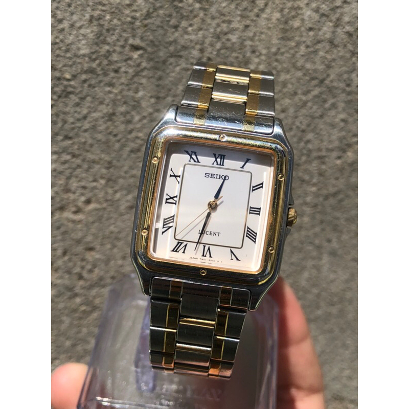 Đồng hồ NAM SEIKO LUCENT TANK NHẬT HÀNG 2hand