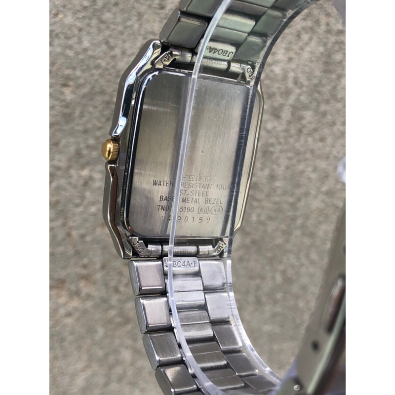 Đồng hồ NAM SEIKO LUCENT TANK NHẬT HÀNG 2hand