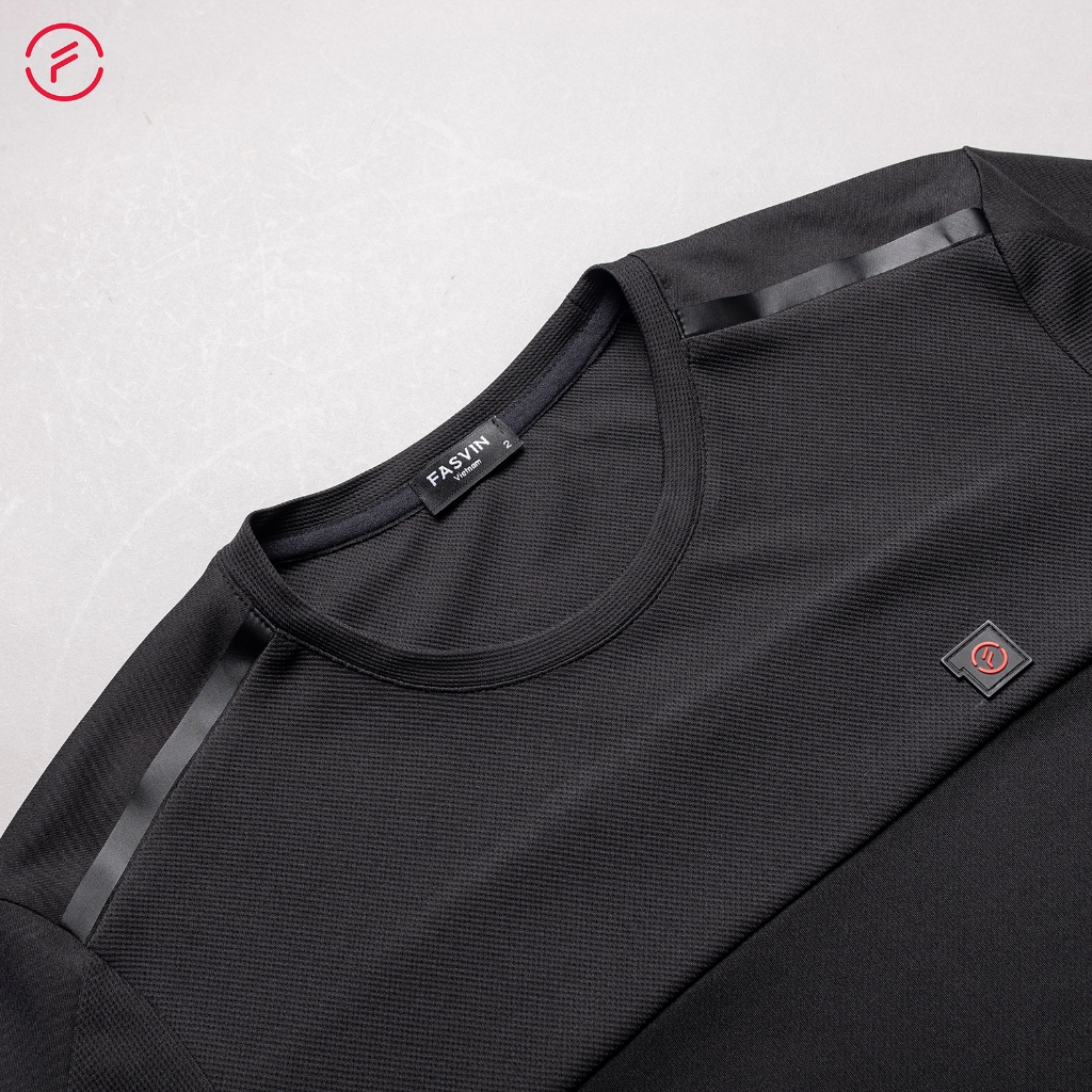 Áo thể thao nam Fasvin AD21480.HN chất vải mềm mại co giãn thoải mái.