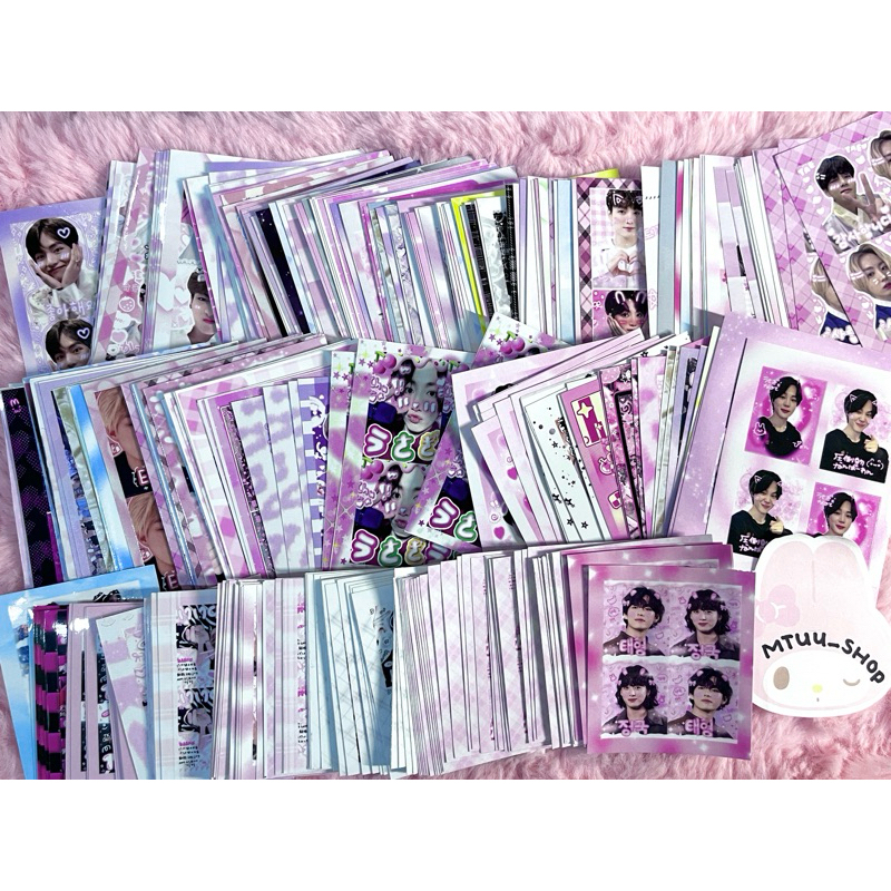 PACK MIX STICKER BẾ VIỀN BTS