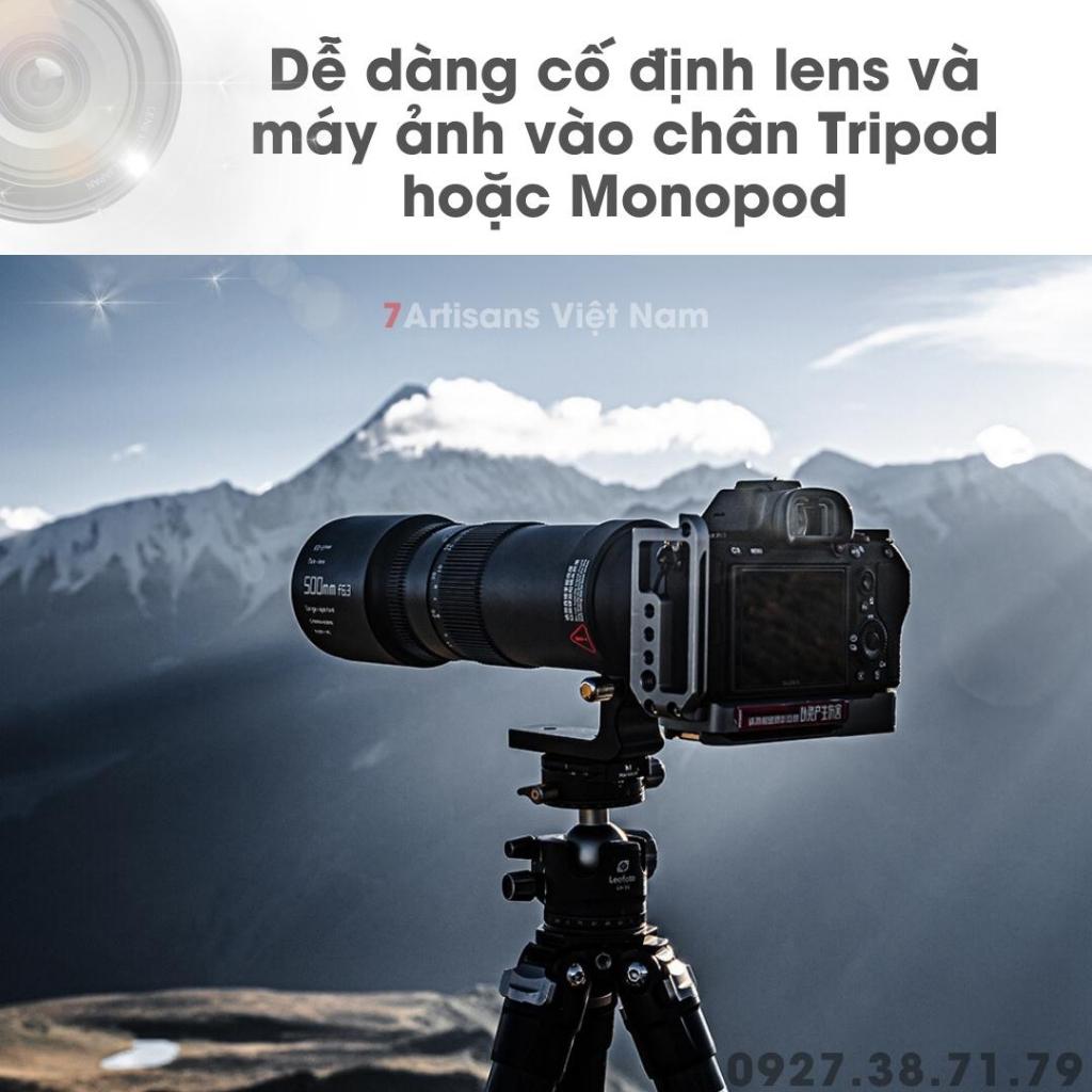 Ống kính siêu Tele TTArtisan 500mm F6.3 Full-Frame cho Sony E/FE, Nikon Z, Canon RF và Leica L
