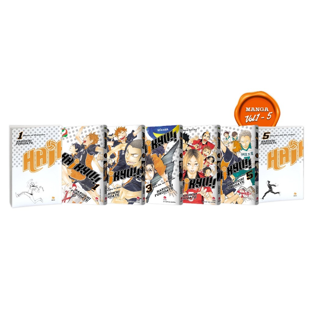 Truyện tranh - Haikyu !! Premium Boxset 01  Tặng 02 Bìa Áo - NXB Kim Đồng