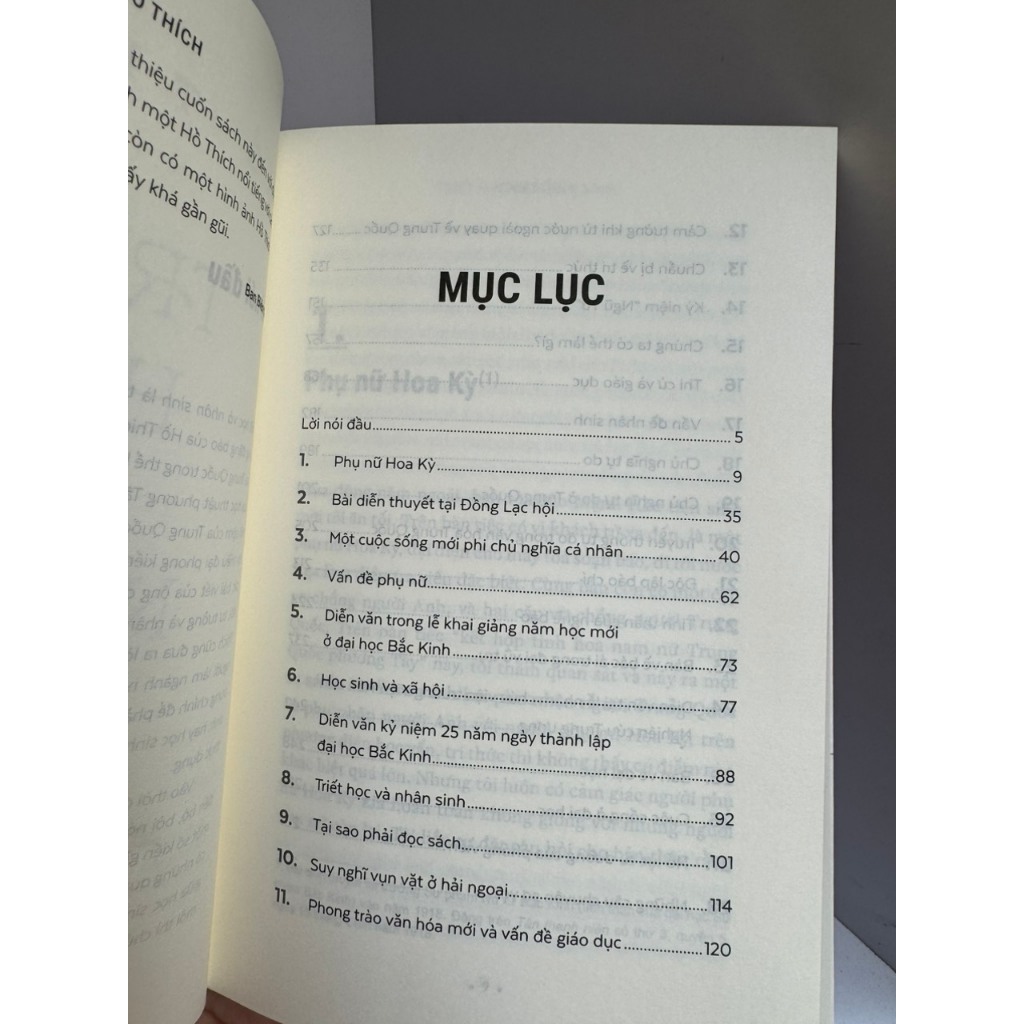 Sách – Triết Học Và Nhân Sinh – Hồ Thích – Nhã Nam