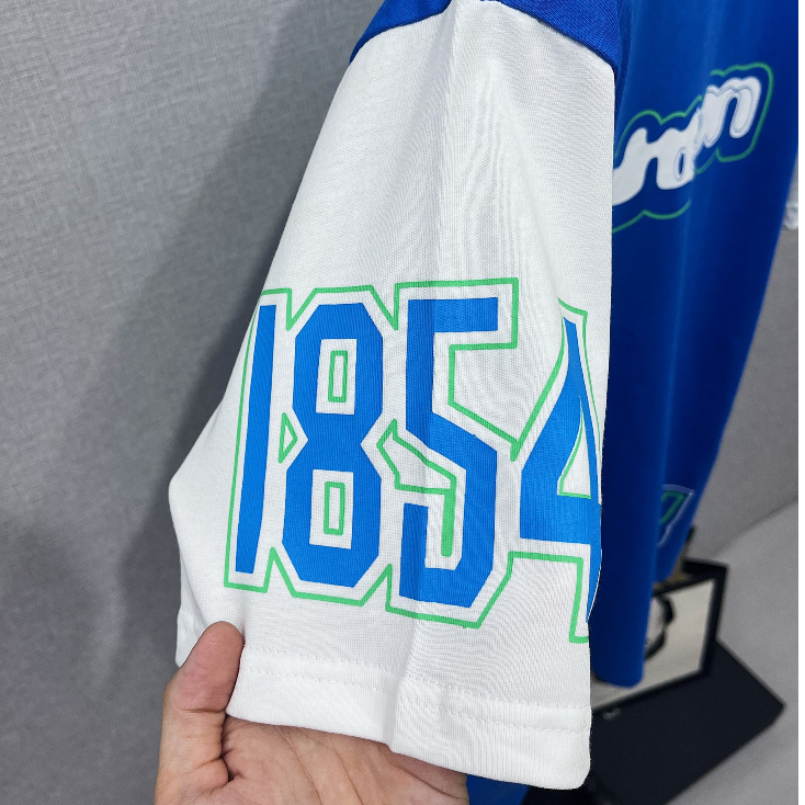 Áo phông LV Xanh An Thuyên cotton mượt dày xịn hình in sắc nét form rộng unisex cực cháy phố