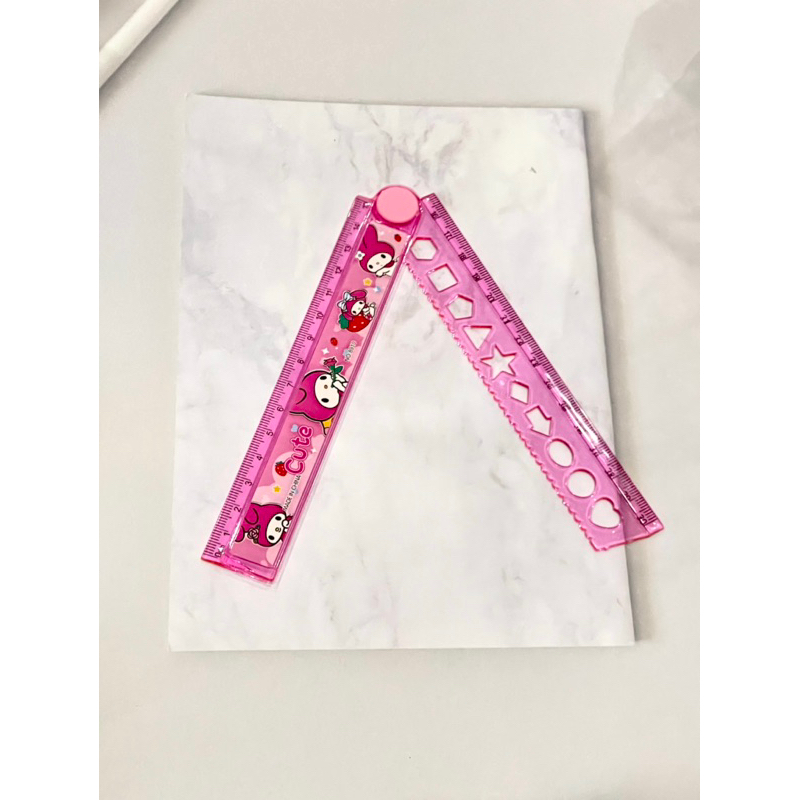 Thước Kẻ Gập 30cm Nhân vật Hoạt hình Sanrio cute
