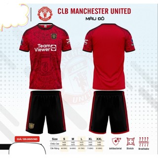 Bộ Đồ Đá Banh CLB  MU màu đỏ