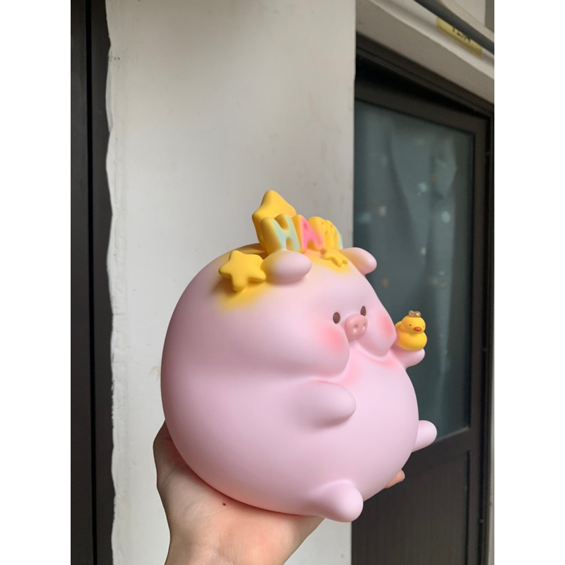 HEO HAPPY TƯỢNG TÔ MÀU - TƯỢNG TÔ MÀU THẠCH CAO
