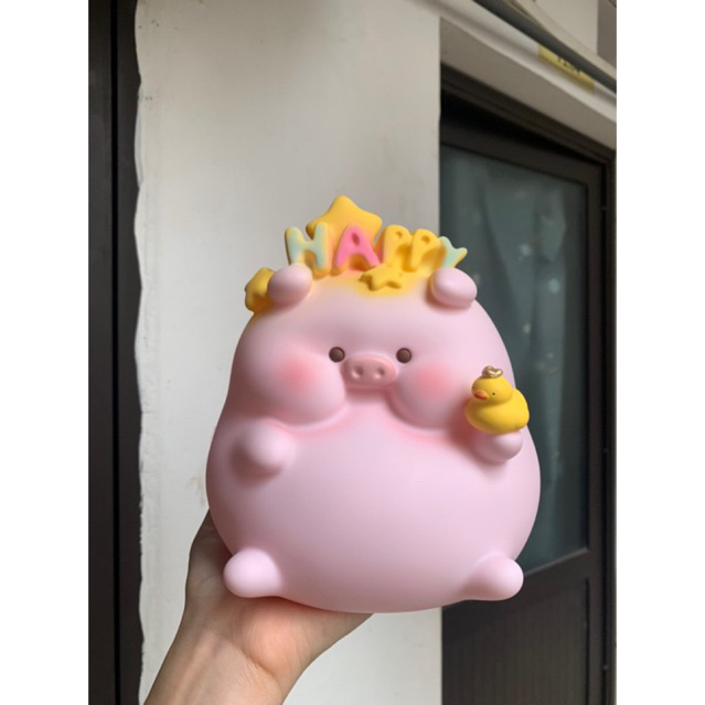 HEO HAPPY TƯỢNG TÔ MÀU - TƯỢNG TÔ MÀU THẠCH CAO