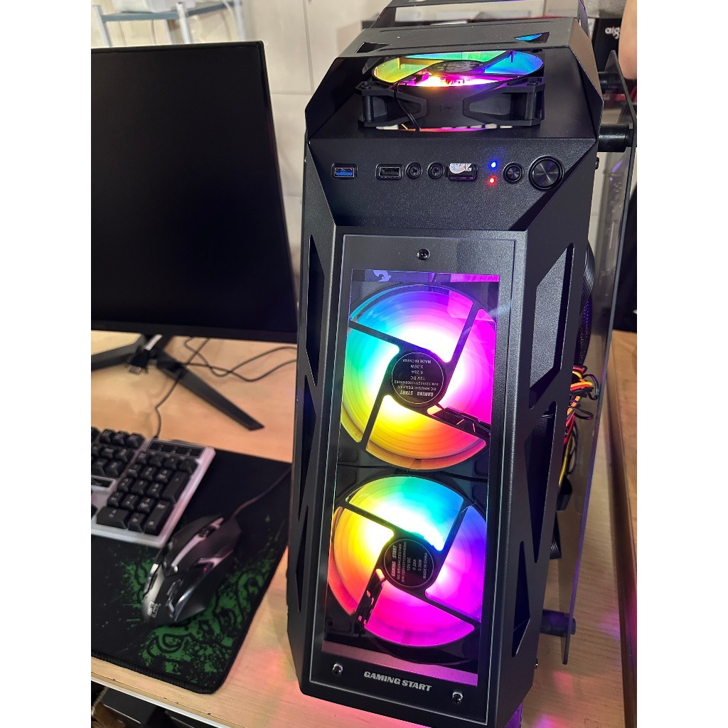 Case Pc Máy Tính Robot Gaming Cao Cấp Core i5 i7, Ram 8Gb, SSD 256Gb, Card rời 1xxx Chiến Mọi Thể Loại Game Online | BigBuy360 - bigbuy360.vn