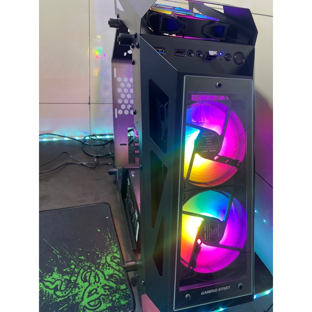 Bộ PC Gaming Robot Led X-Star Core i5 i7, Ram 8Gb, SSD 256Gb, Card rời 1xxx Chiến Mọi Thể Loại Game Online pc PhongVu | BigBuy360 - bigbuy360.vn