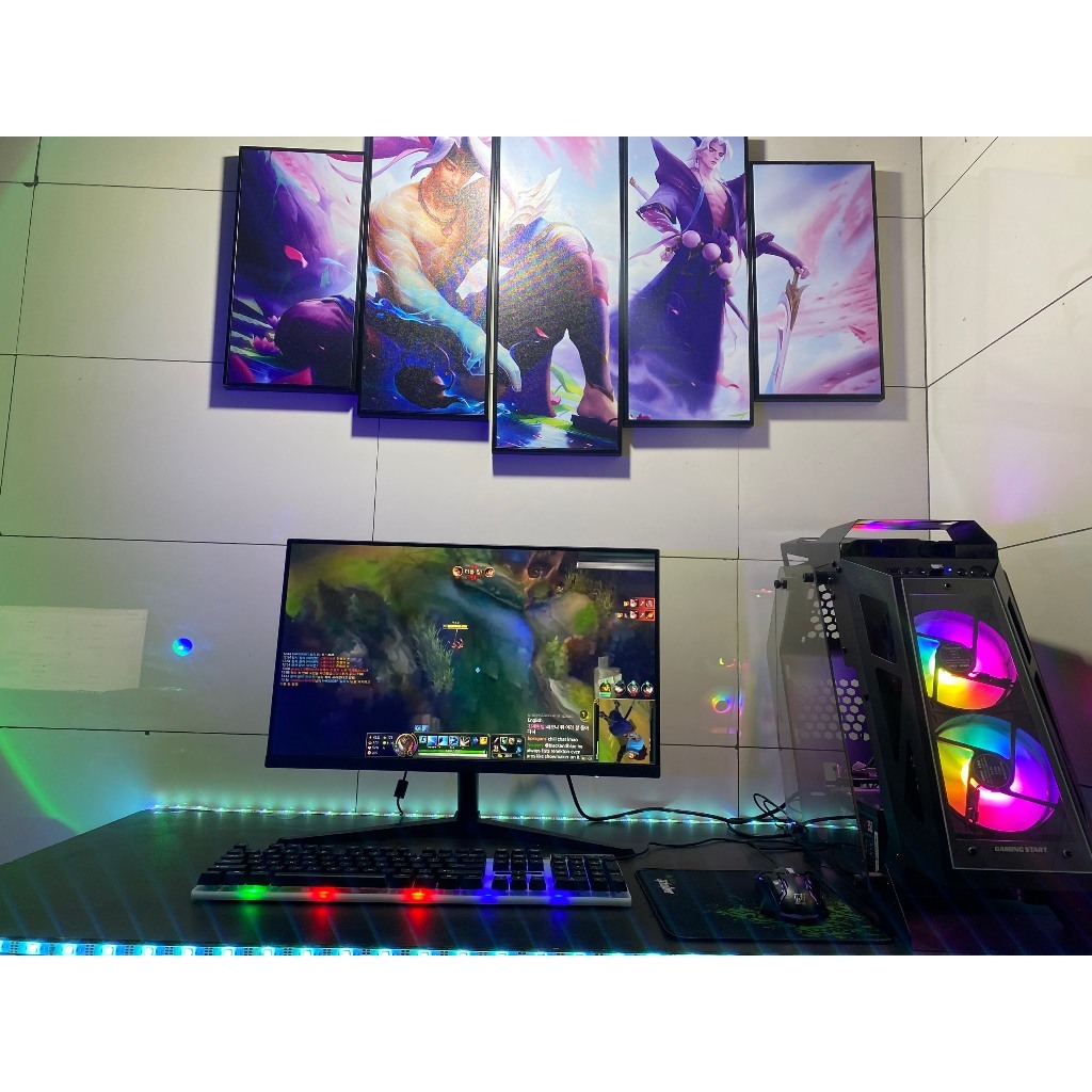 Bộ PC Gaming Robot Led X-Star Core i5 i7, Ram 8Gb, SSD 256Gb, Card rời 1xxx Chiến Mọi Thể Loại Game Online pc PhongVu | BigBuy360 - bigbuy360.vn