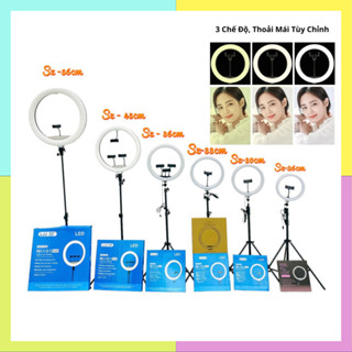 Đèn Livestream Size 26/30/33/36/45 Chân 2 Mét gấp gọn