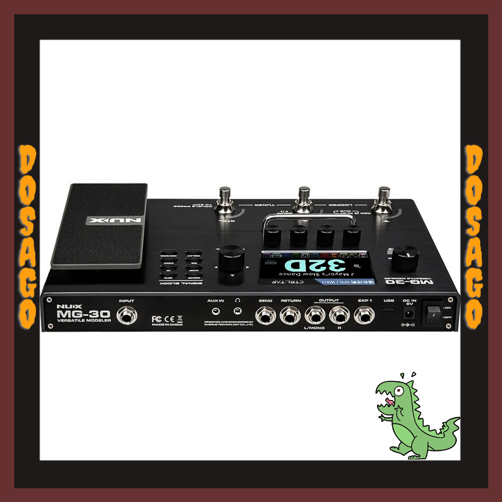 Phơ Đàn Guitar Nux MG-30 Multi Effects - Bàn Đạp Fuzz Pedals MG30
