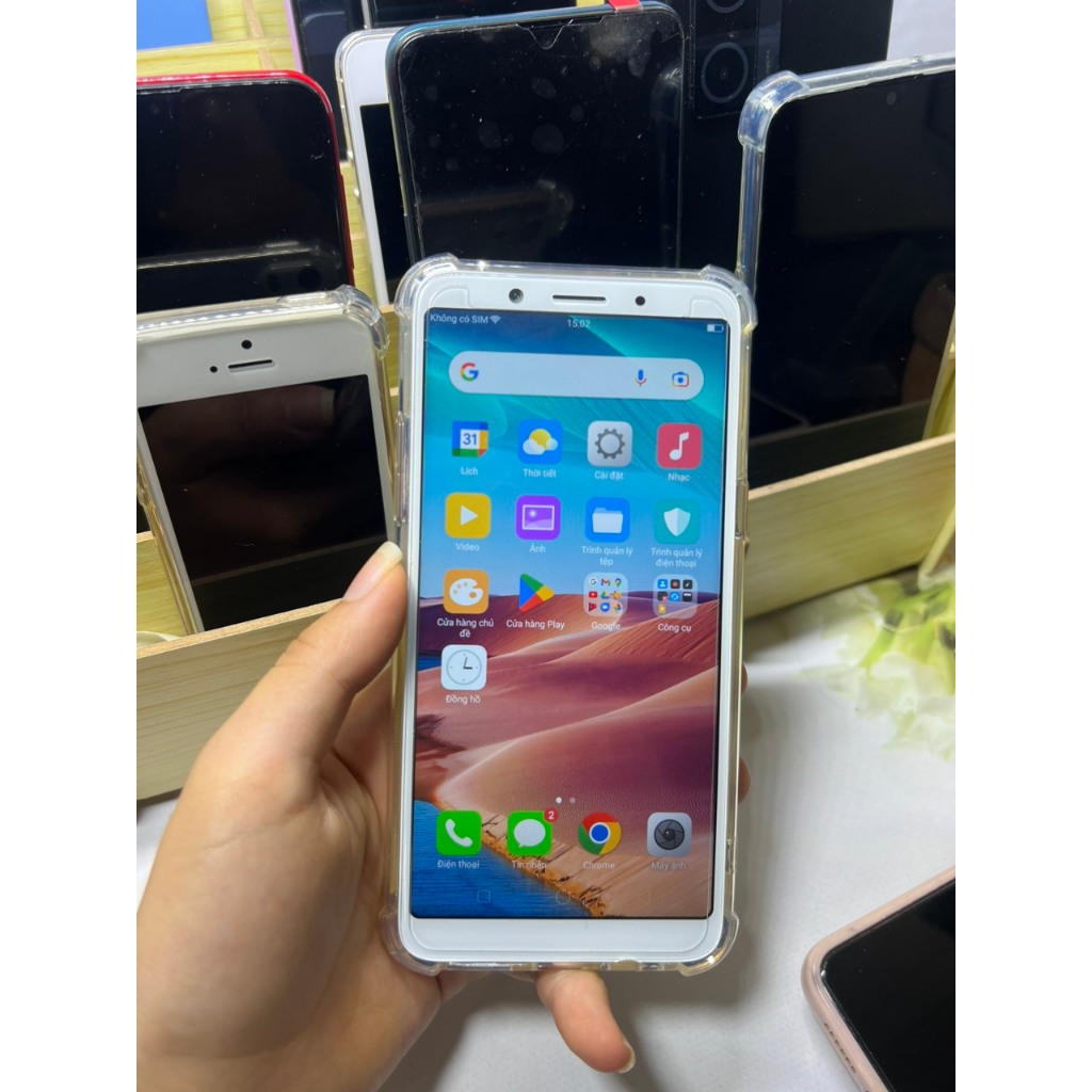 Điện thoại 2 sim cảm ứng oppo F5 ram4 pin khủng chạy 4g mượt có vân tay chip khỏe chơi game, học online tốt - BH 6 tháng
