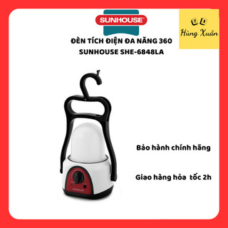  Đèn tích điện đa năng 360 Sunhouse SHE-6848LA chính hãng 