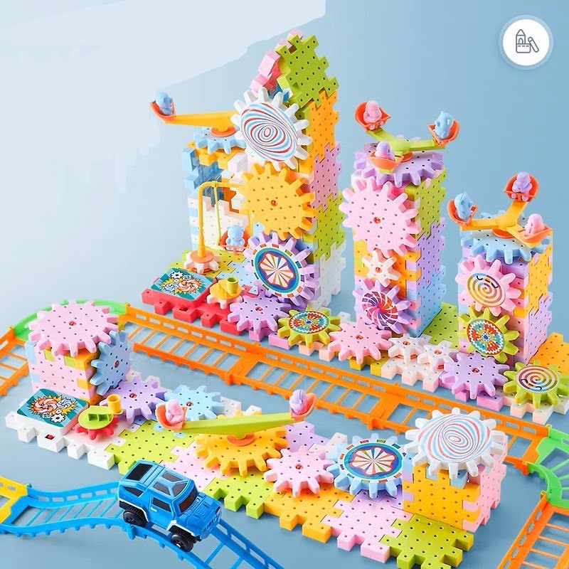 Đồ chơi lego bánh răng chuyển động 83-135-203 chi tiết cho bé