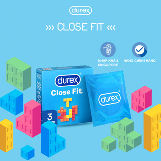 CHE TÊN SẢN PHẨM Bao Cao Su Durex Close Fit 49mm Siêu Mỏng Ôm Khít Như