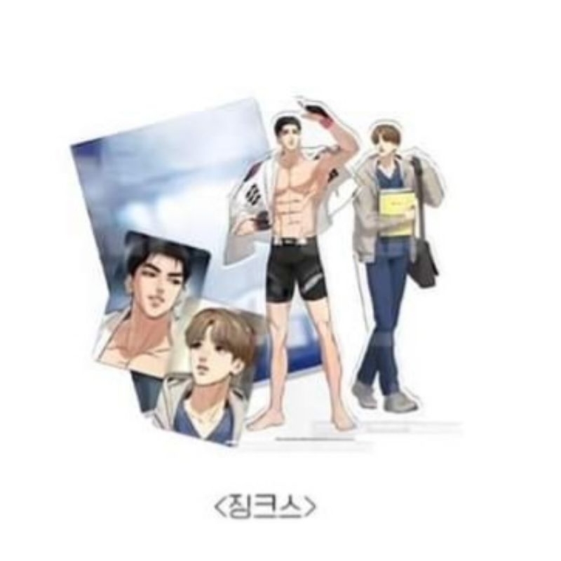 Standee tượng đứng nhân vật trong truyện manhwa Jinx hàng chính hãng