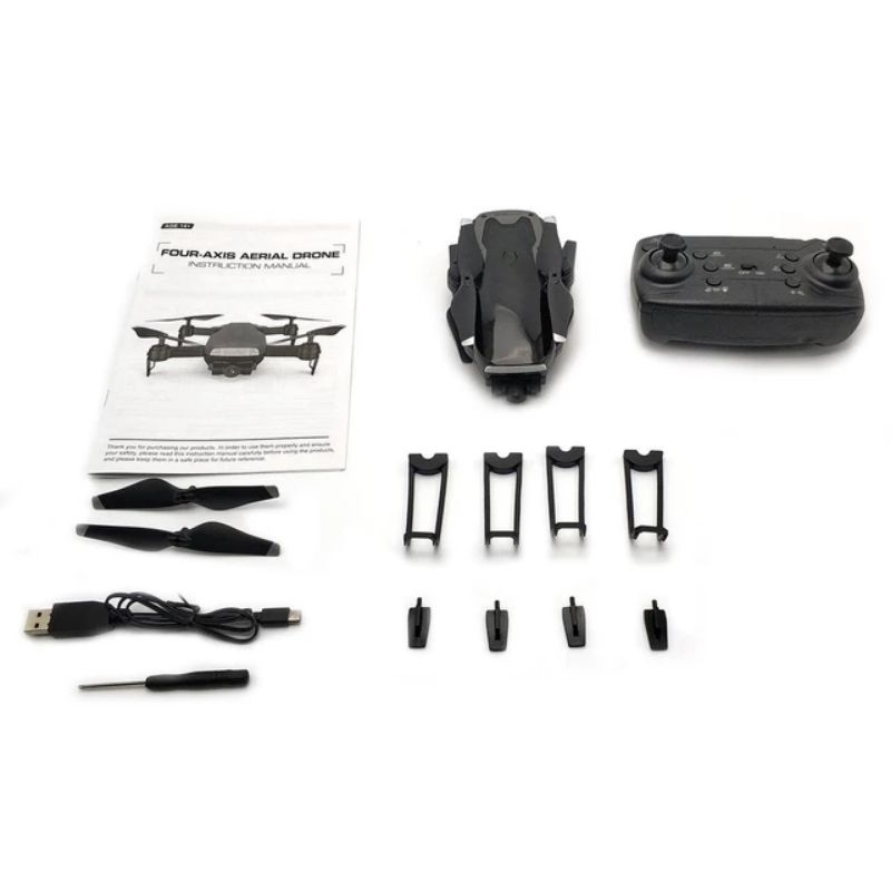 Máy bay điều khiển từ xa Flycam Drone có Camera HD Wifi FPV tự cân bằng gấp gọn | BigBuy360 - bigbuy360.vn