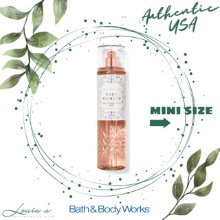 [ Mini ] Body mist PURE WONDER (mùi hoa) - Bodymist | Xịt thơm toàn thân Bath & Body Works Mỹ