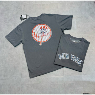 Áo thun new era new york yankees grey áo new era chính hãng full tem tag