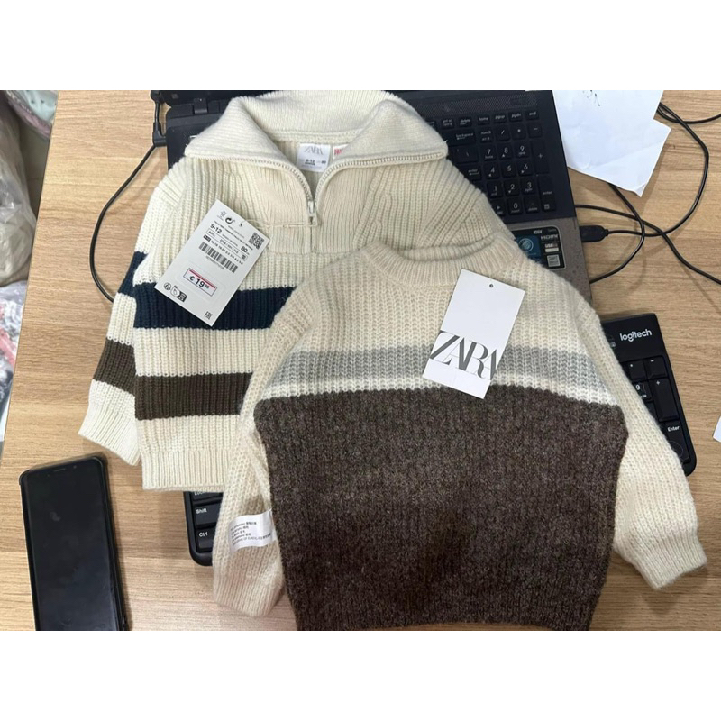 Áo Len Zara bé trai dư xịn