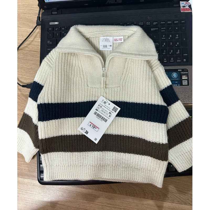 Áo Len Zara bé trai dư xịn