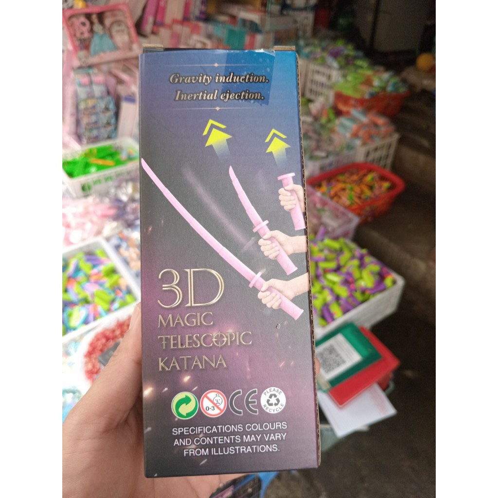 Đồ chơi kiếm thụt 3D Magic Telescopic Katana